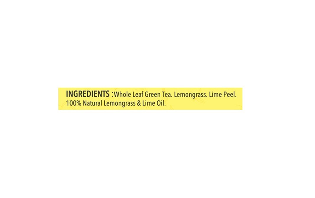 Cambridge Tea party Whole Green Tea Lime peel & Lemongrass    Pack  20 pcs